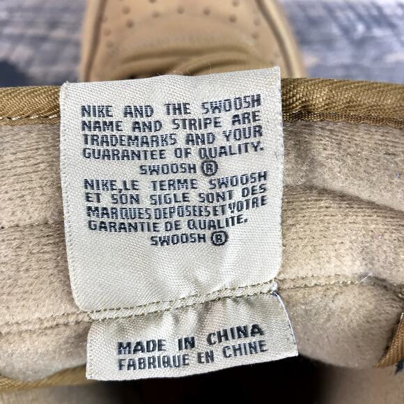 NIKE Air Force 1 Mid ’07 Flax Sneaker Men 8.5 Camel Athletic Versatile Stylish - Picture 16 of 16